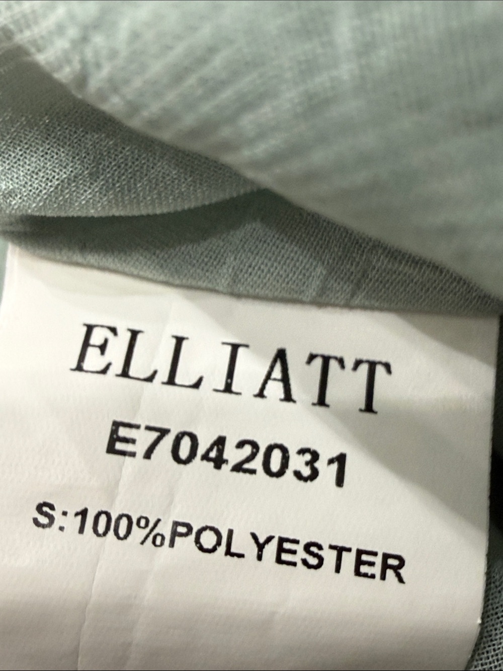 ELLIATT Ruffled Mock-Neck Flutter Sleeve Top - Picture 6 of 10